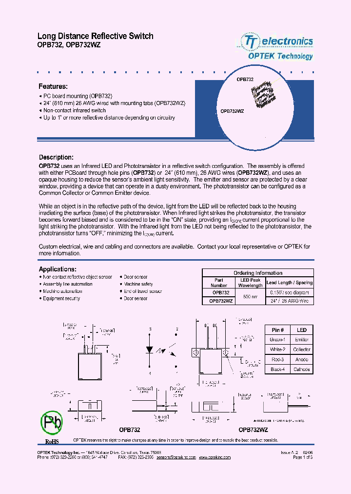 OPB732WZ_1292360.PDF Datasheet