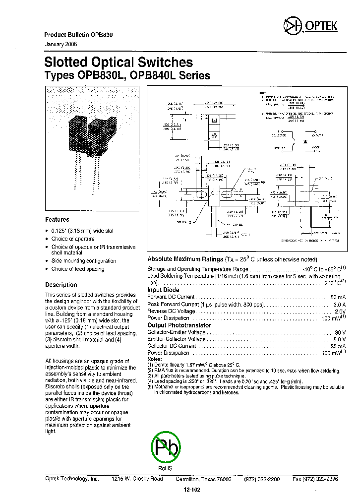 OPB830L06_1180989.PDF Datasheet