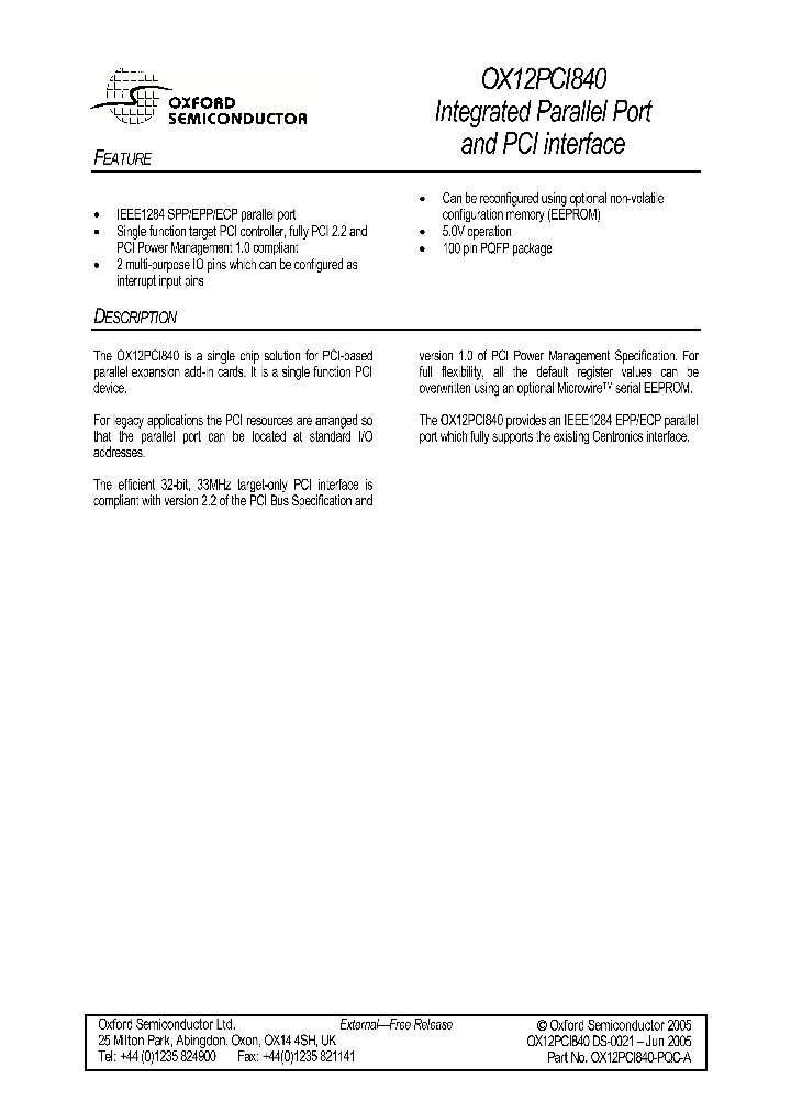 OX12PCI840-PQC60-A_1292604.PDF Datasheet