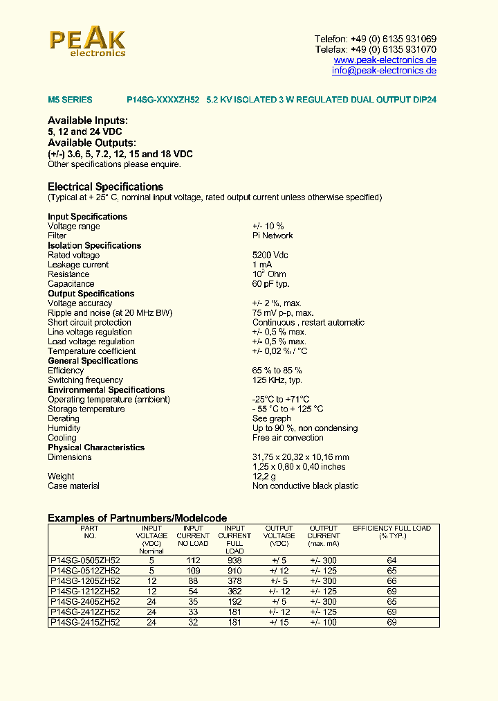 P14SG-2415ZH52_1292748.PDF Datasheet