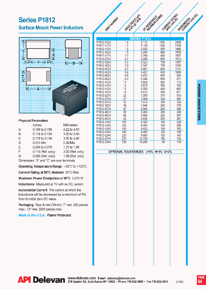 P1812-823K_1292781.PDF Datasheet