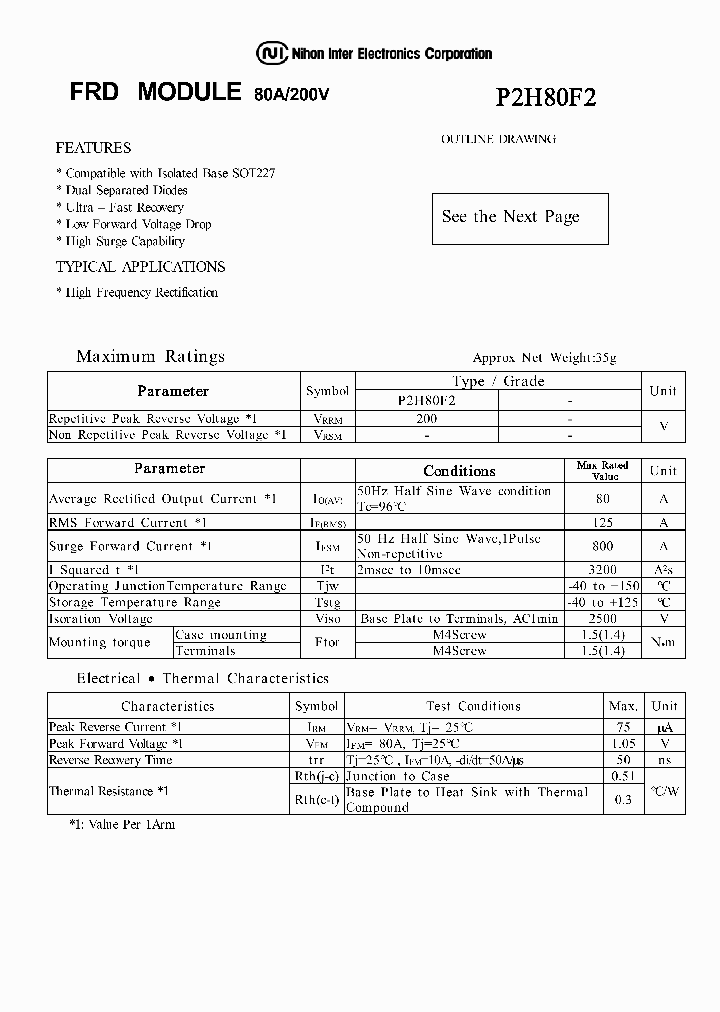 P2H80F2_1292887.PDF Datasheet