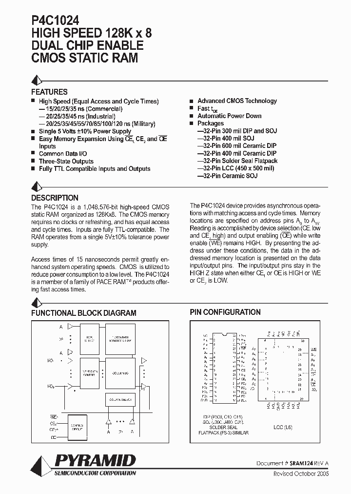 P4C1024SSPT_1292937.PDF Datasheet