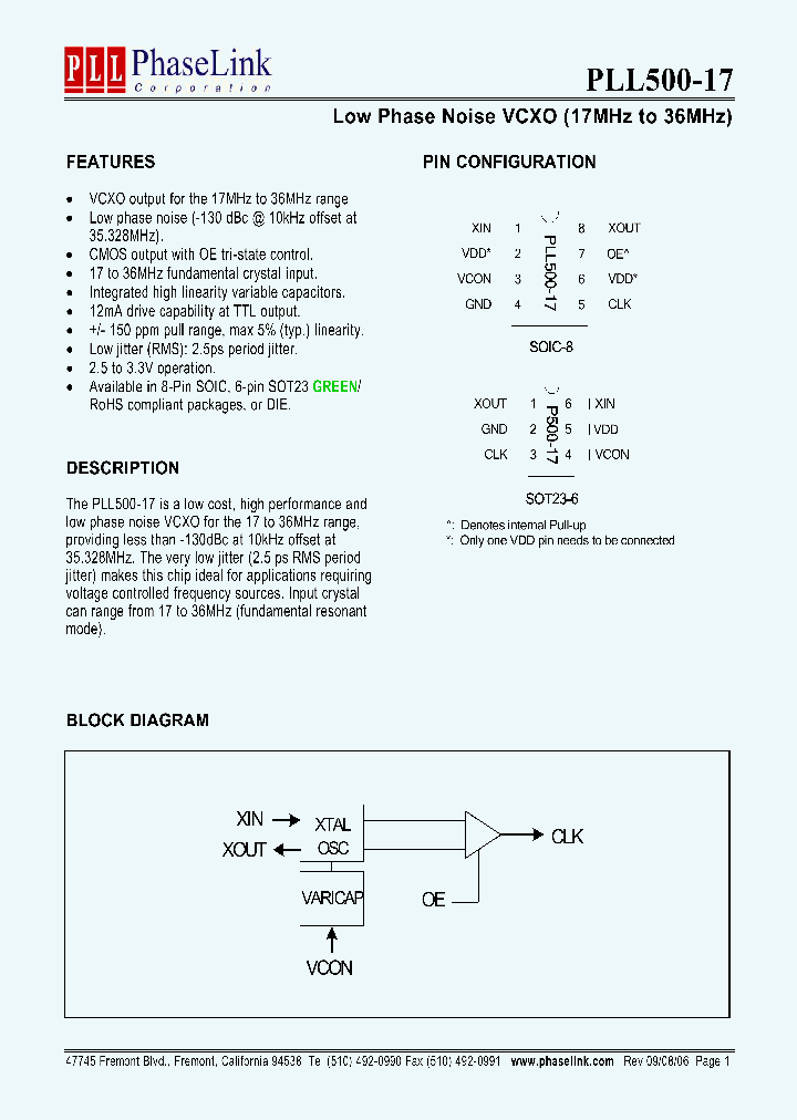 P500-17TCL_1292984.PDF Datasheet