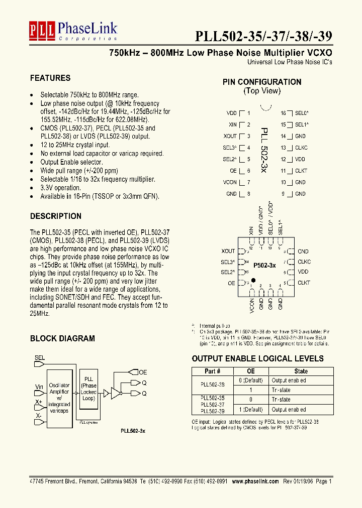 P502-39QCL_1292997.PDF Datasheet