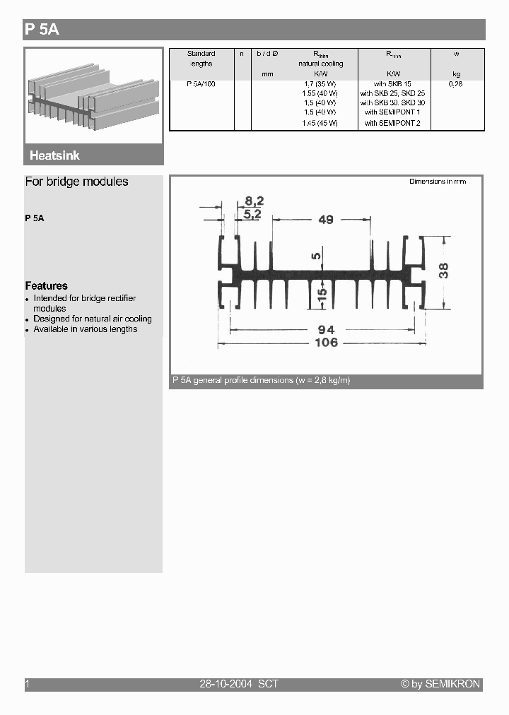P5A100_1293027.PDF Datasheet