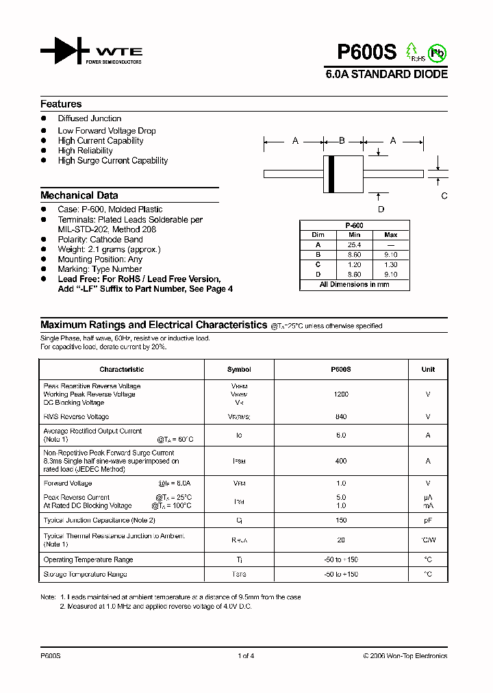 P600S-T3_1293052.PDF Datasheet