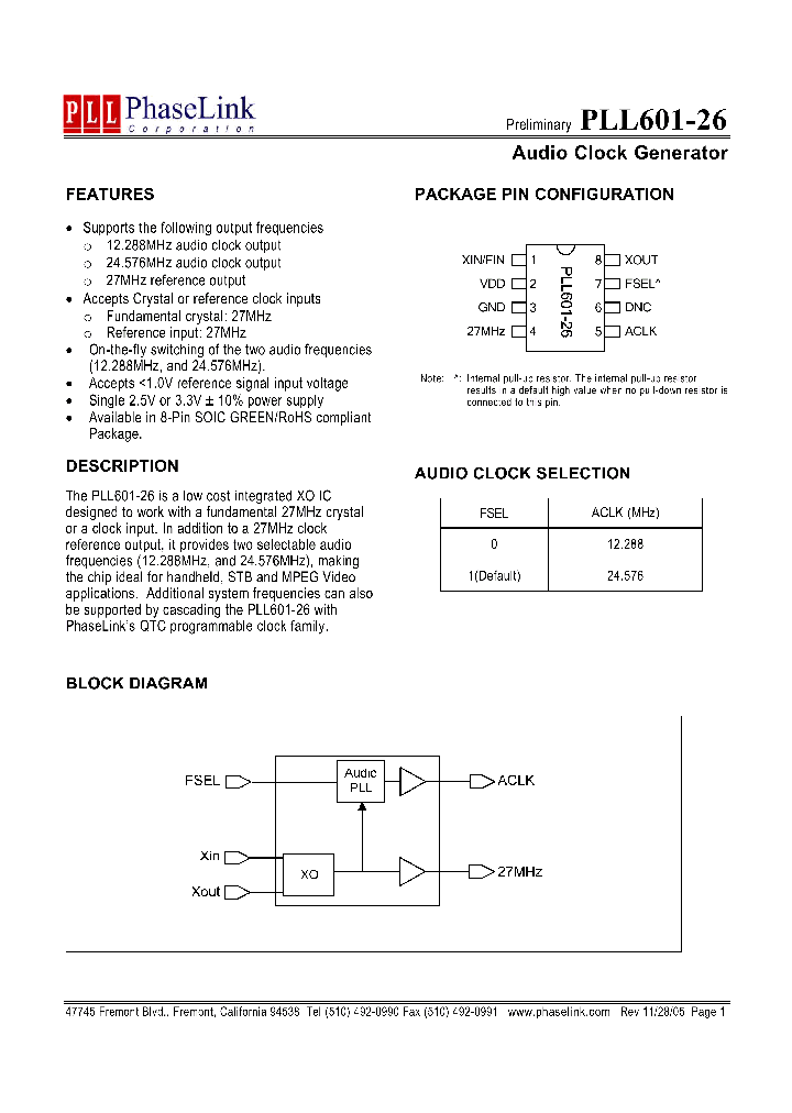 P601-26SCL_1293058.PDF Datasheet