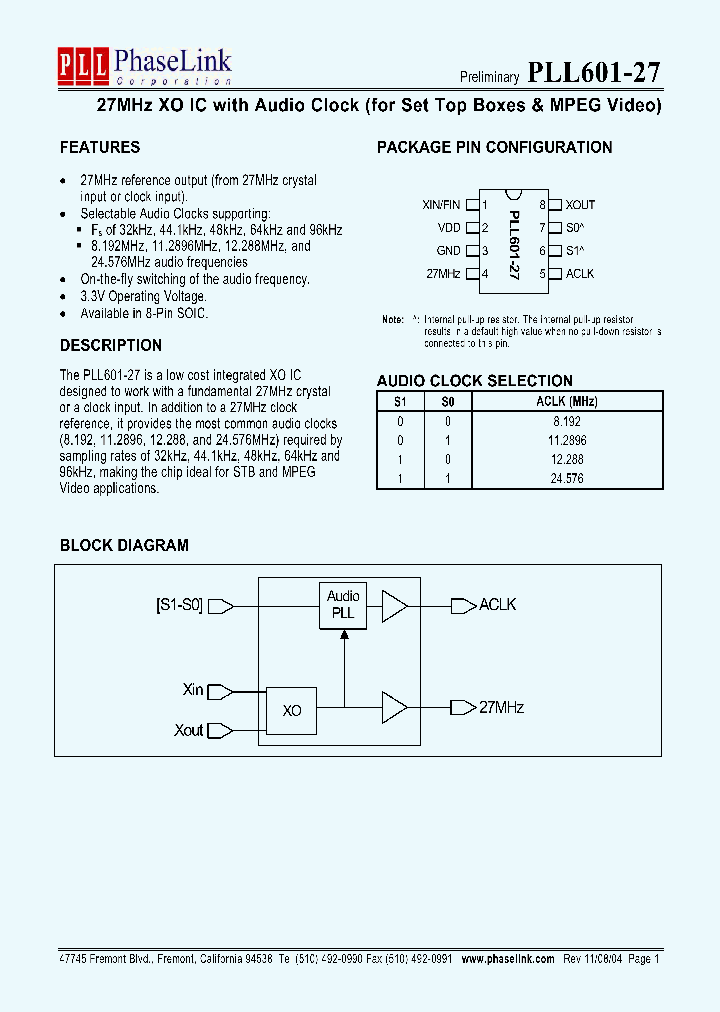 P601-27SCL_1293059.PDF Datasheet