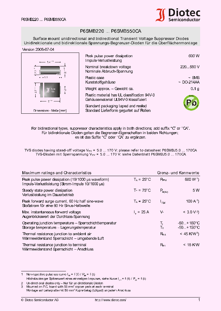 P6SMB530_1129431.PDF Datasheet