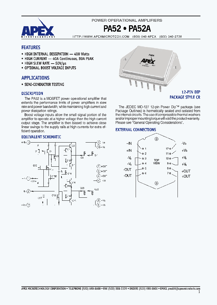PA52_1059704.PDF Datasheet
