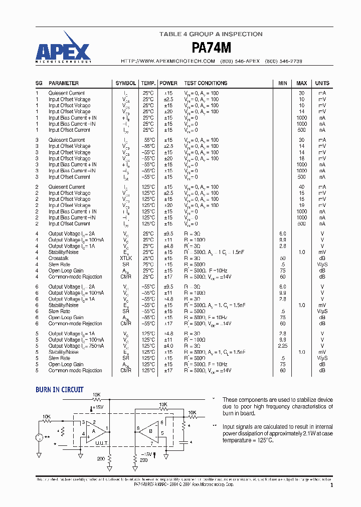 PA74M_1293431.PDF Datasheet