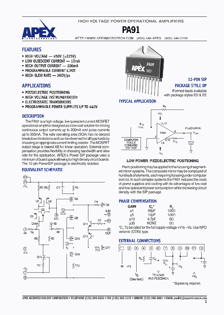 PA91_1025851.PDF Datasheet