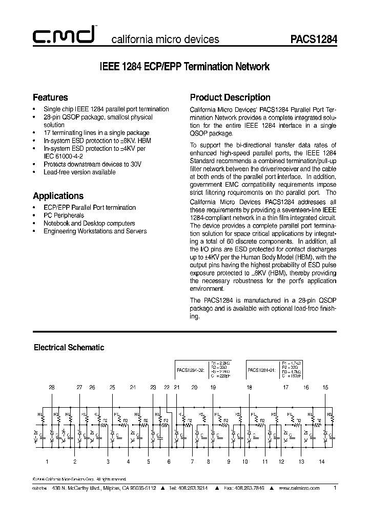 PACS1284_1039100.PDF Datasheet
