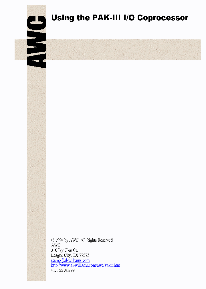 PAK-III_1293528.PDF Datasheet