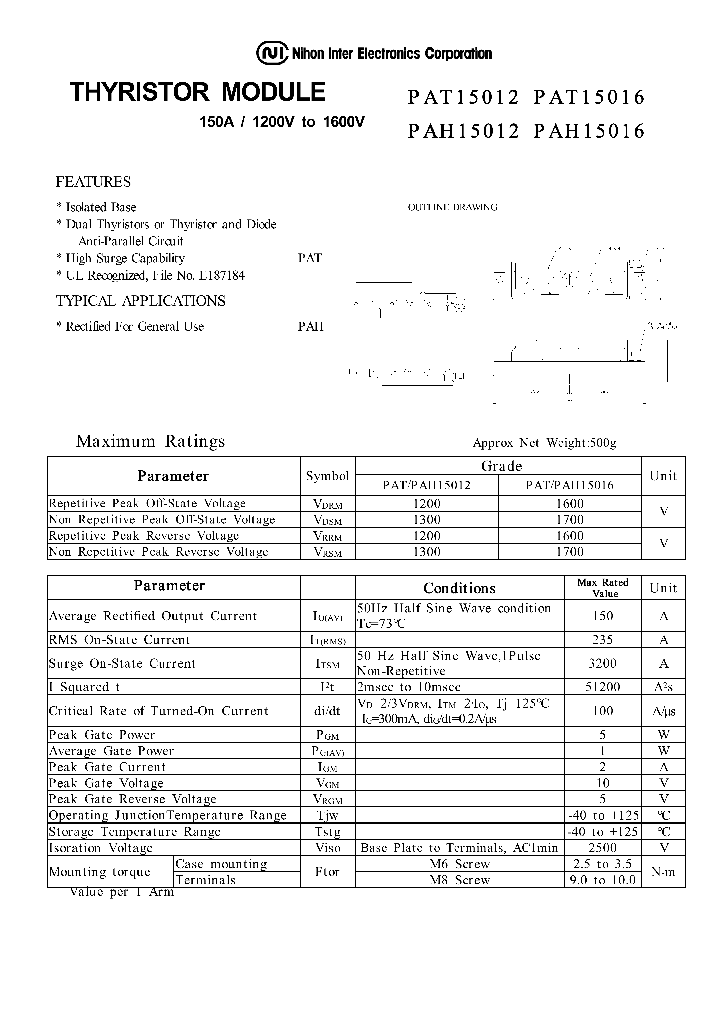 PAT15016_1293568.PDF Datasheet
