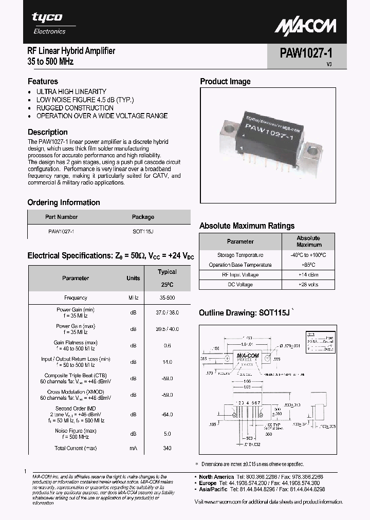 PAW1027-1_1293583.PDF Datasheet
