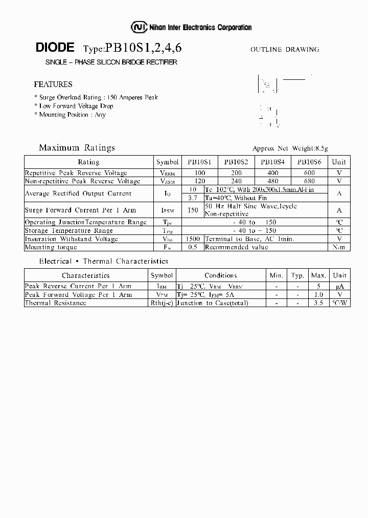 PB10S6_1293599.PDF Datasheet