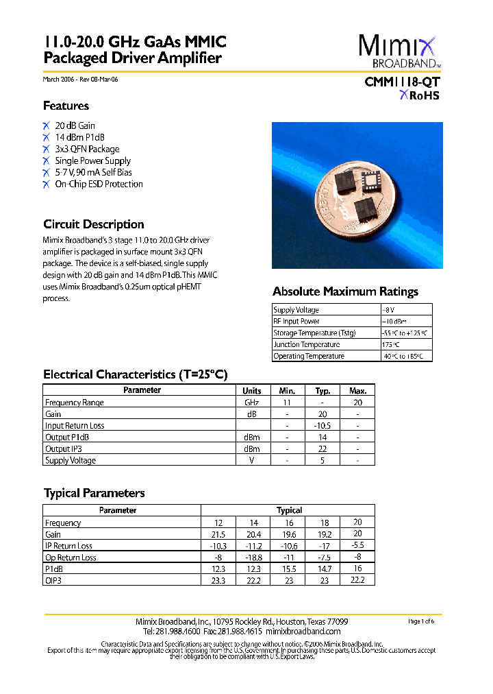 CMM1118-QT-0G00_1164249.PDF Datasheet