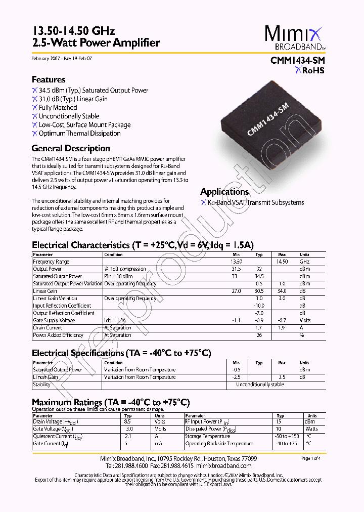 PB-CMM1434-SM_1164553.PDF Datasheet