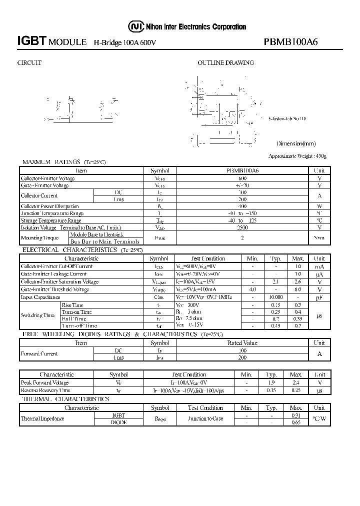 PBMB100A6_1293719.PDF Datasheet