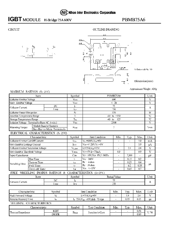 PBMB75A6_1293728.PDF Datasheet