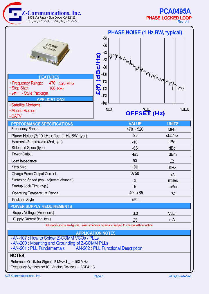 PCA0495A_1294126.PDF Datasheet