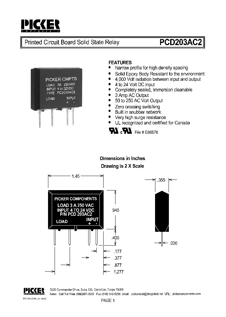 PCD203AC2_1294224.PDF Datasheet