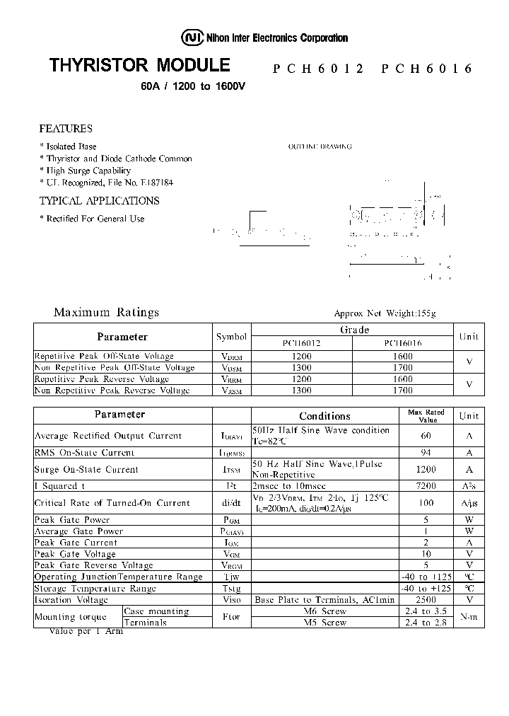 PCH6016_1294336.PDF Datasheet