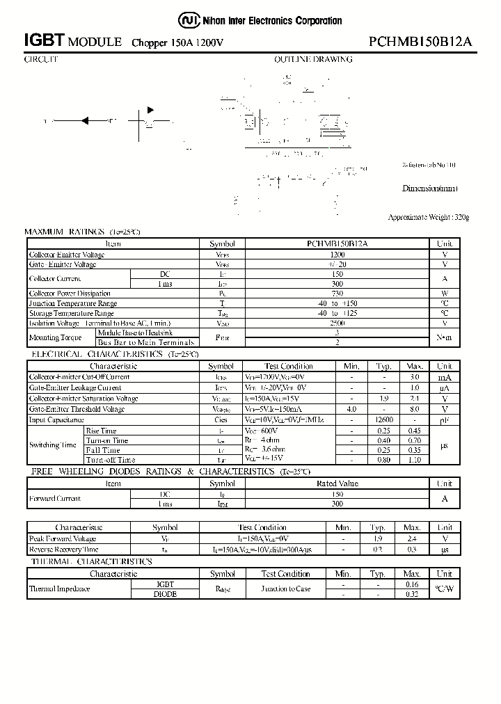PCHMB150B12A_1294345.PDF Datasheet