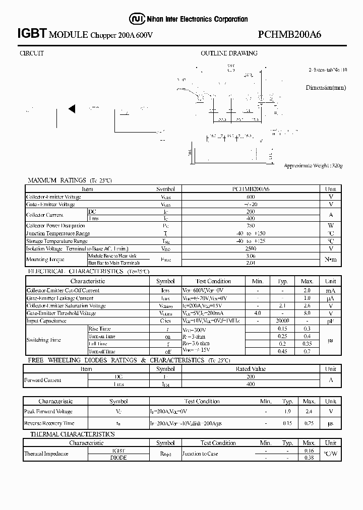 PCHMB200A6_1294346.PDF Datasheet