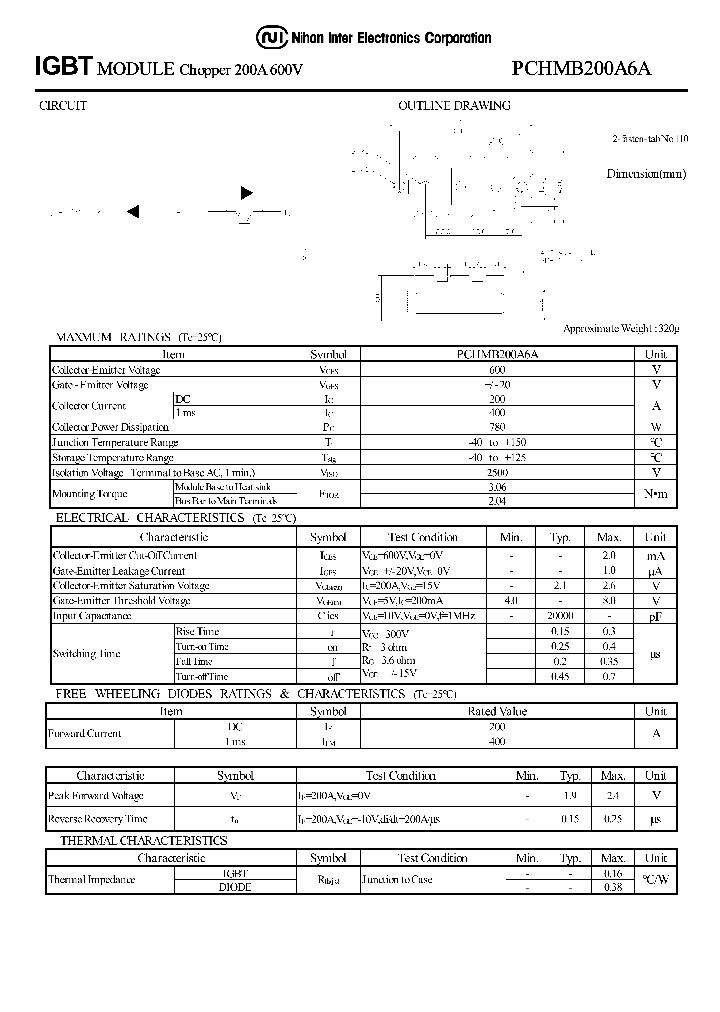 PCHMB200A6A_1294347.PDF Datasheet