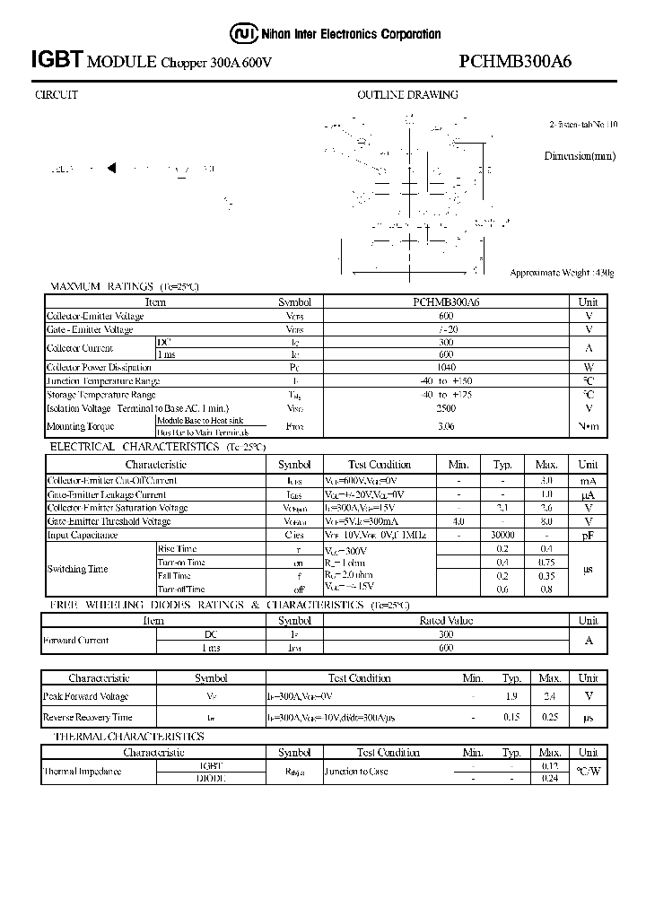 PCHMB300A6_1294350.PDF Datasheet