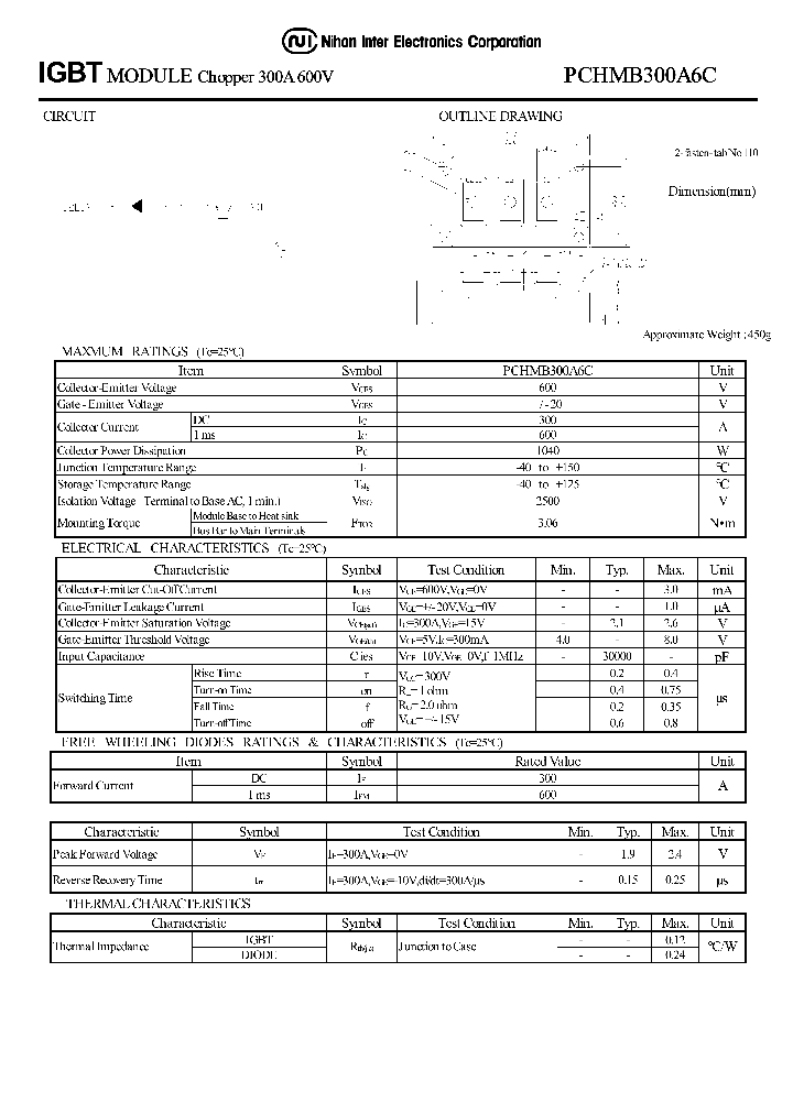 PCHMB300A6C_1294353.PDF Datasheet