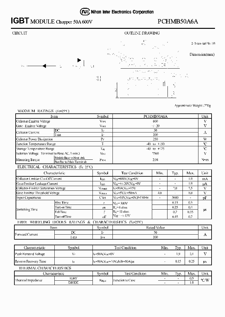 PCHMB50A6A_1294361.PDF Datasheet
