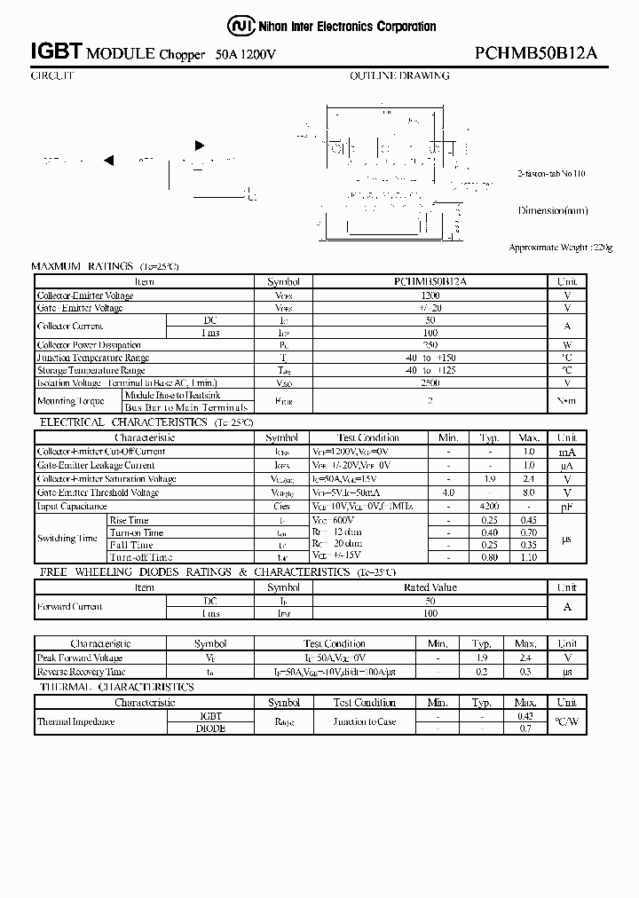 PCHMB50B12A_1294363.PDF Datasheet