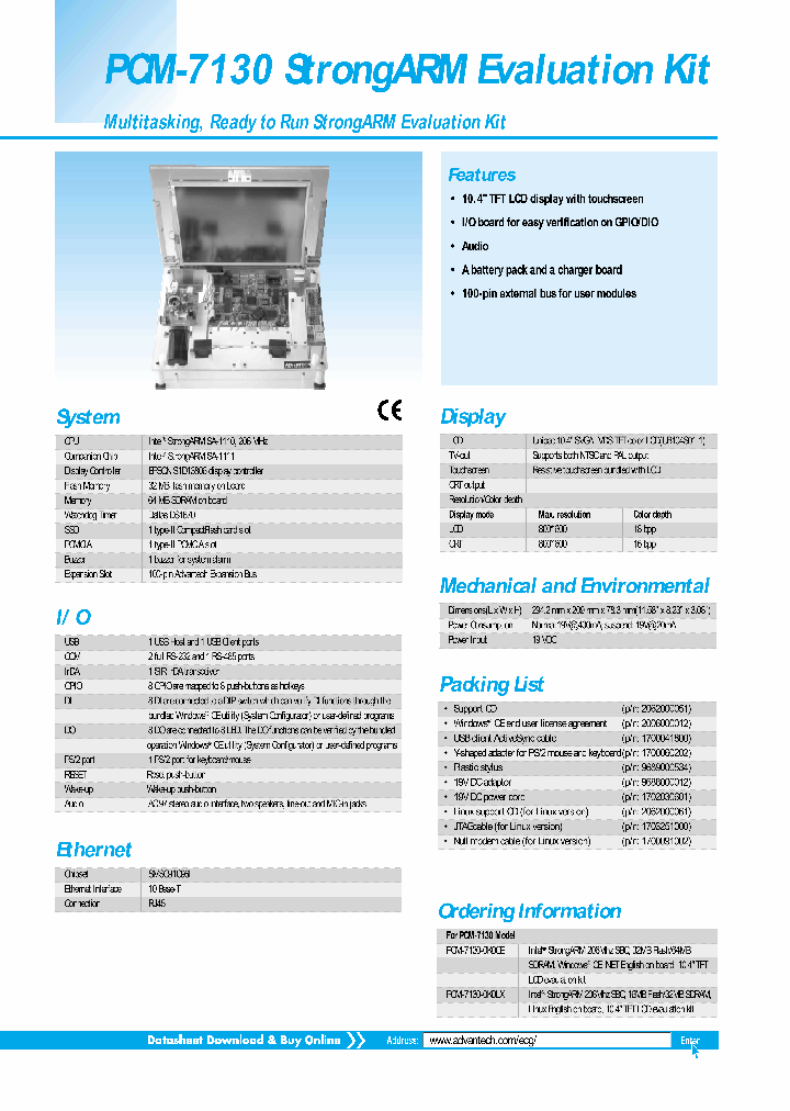 PCM-7130-0K0LX_1294511.PDF Datasheet