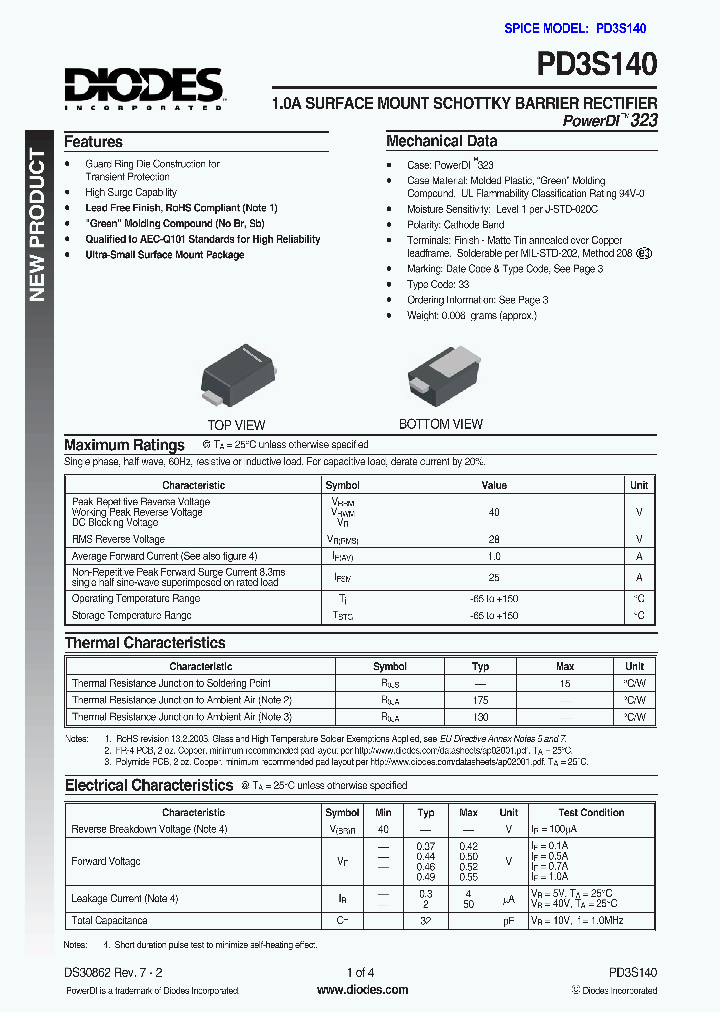 PD3S140_1096447.PDF Datasheet