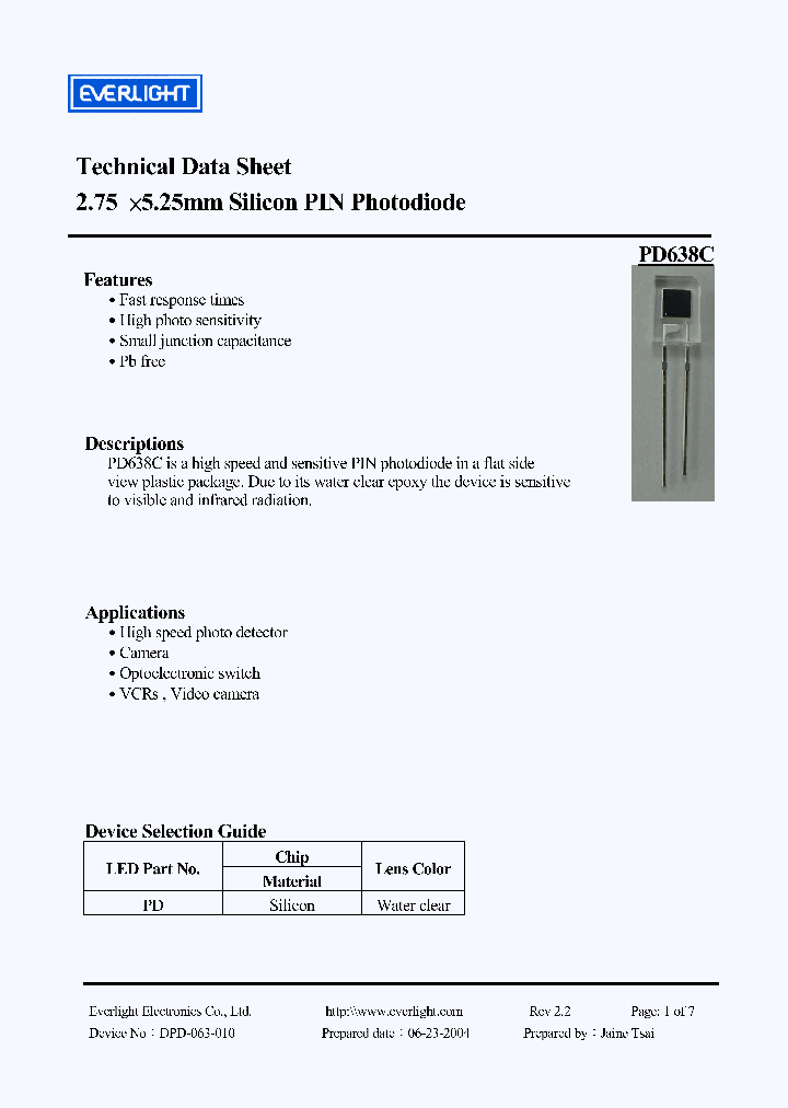 PD638C_1134192.PDF Datasheet