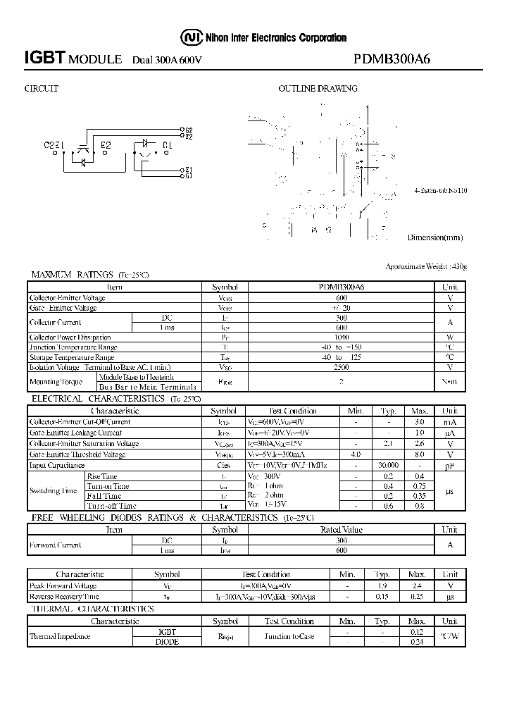 PDMB300A6_1294718.PDF Datasheet