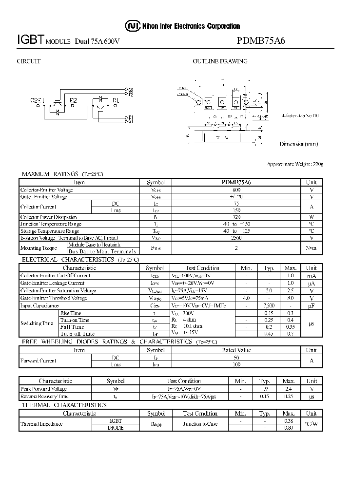 PDMB75A6_1294726.PDF Datasheet