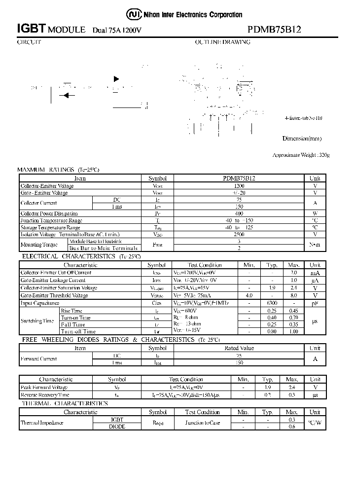 PDMB75B12_1294727.PDF Datasheet