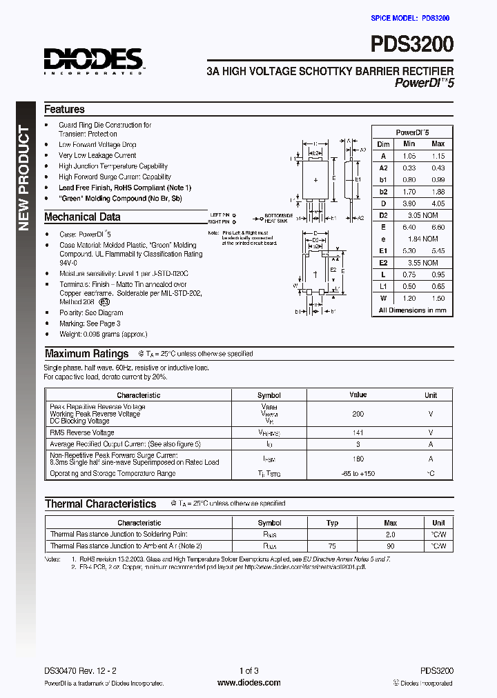 PDS3200-13_1294740.PDF Datasheet
