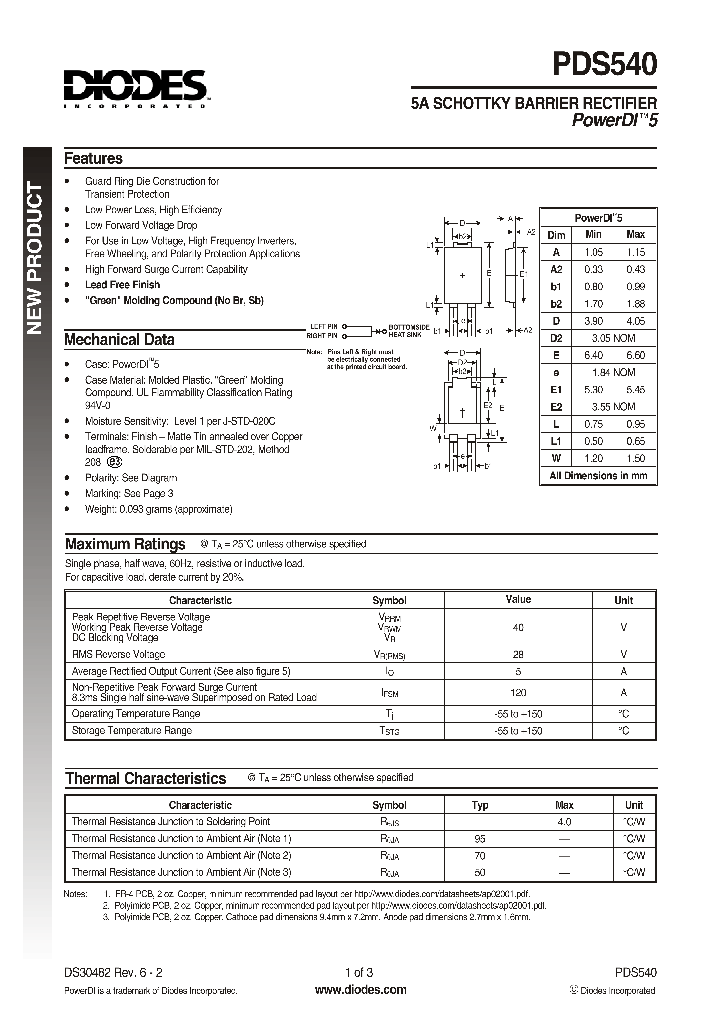 PDS540-13_1294747.PDF Datasheet