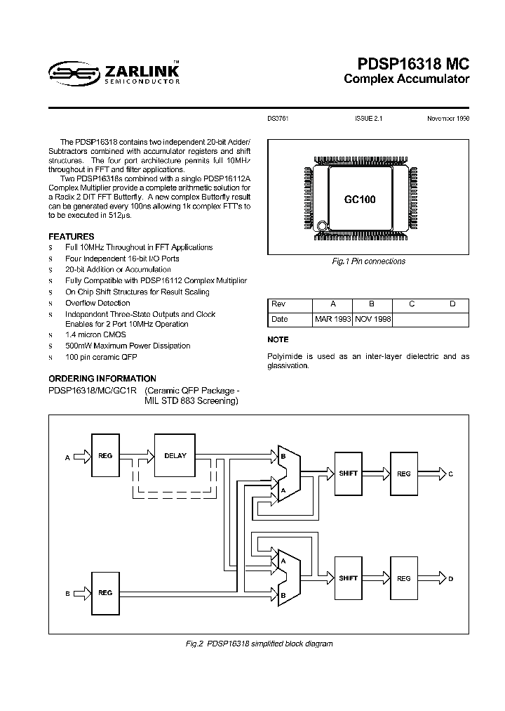 PDSP16318MC_1294758.PDF Datasheet