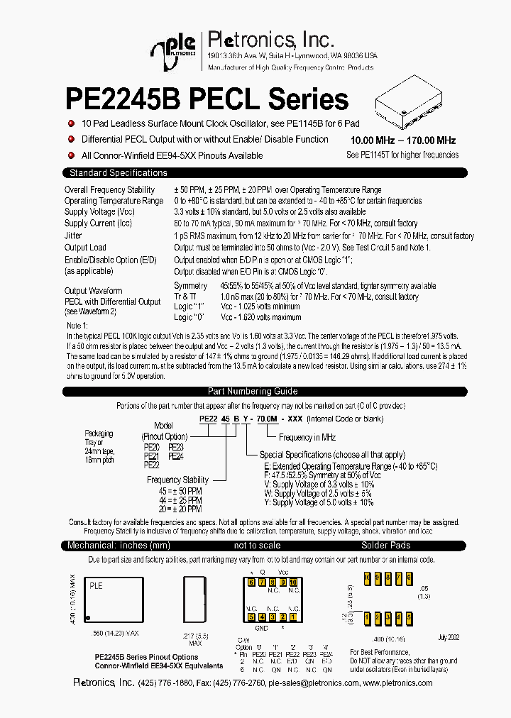 PE2320_1178877.PDF Datasheet