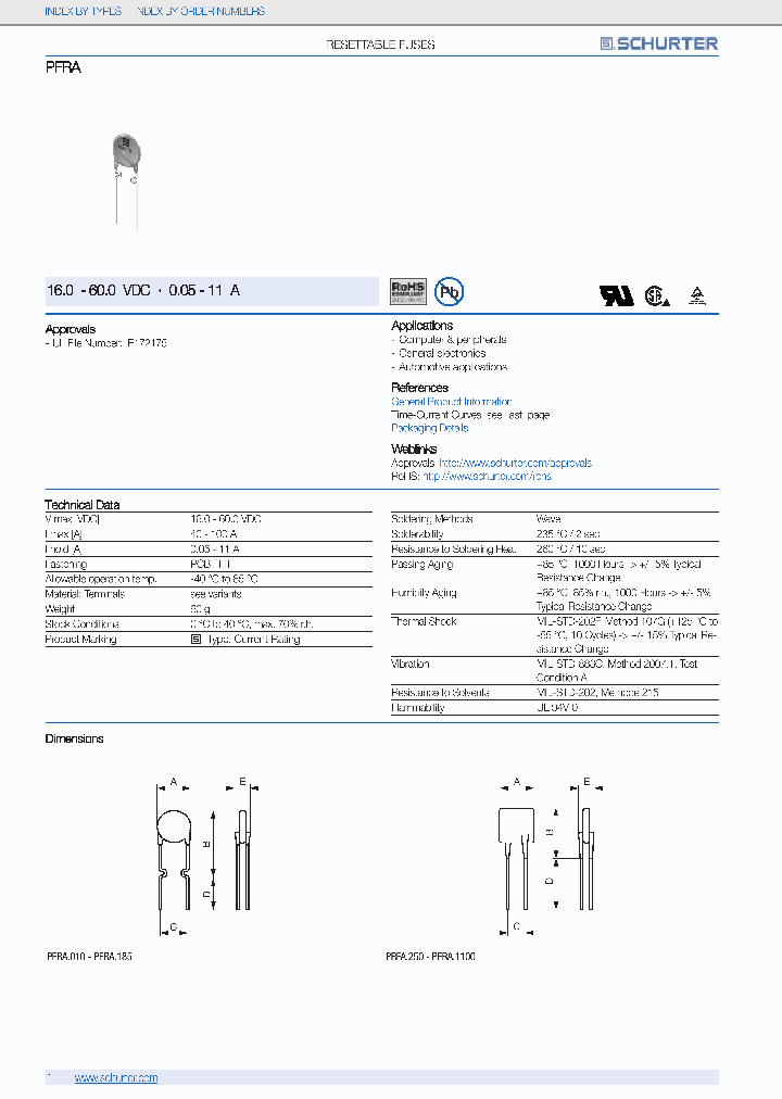 PFRA010_1164505.PDF Datasheet