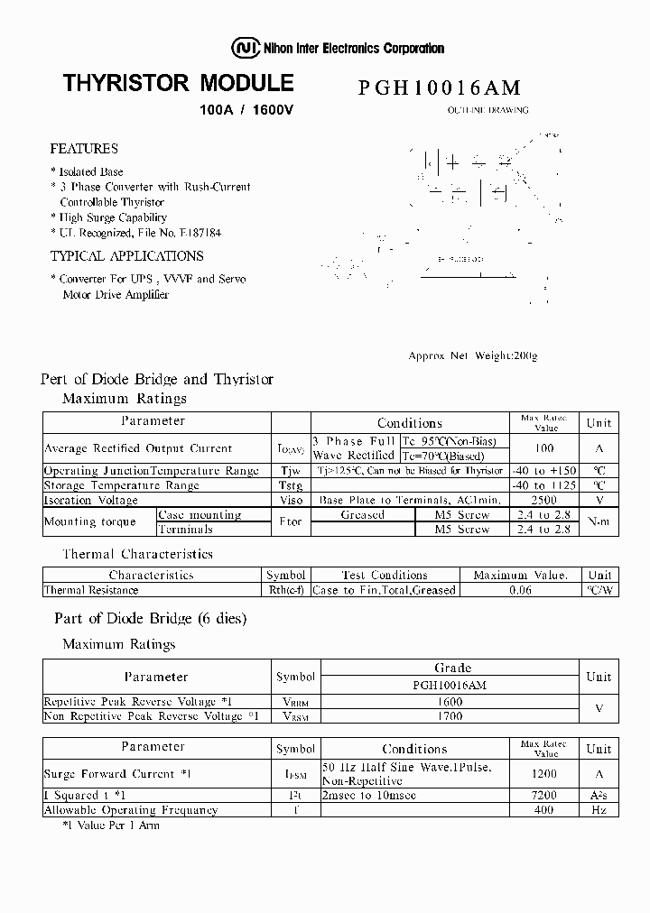 PGH10016AM_1295301.PDF Datasheet