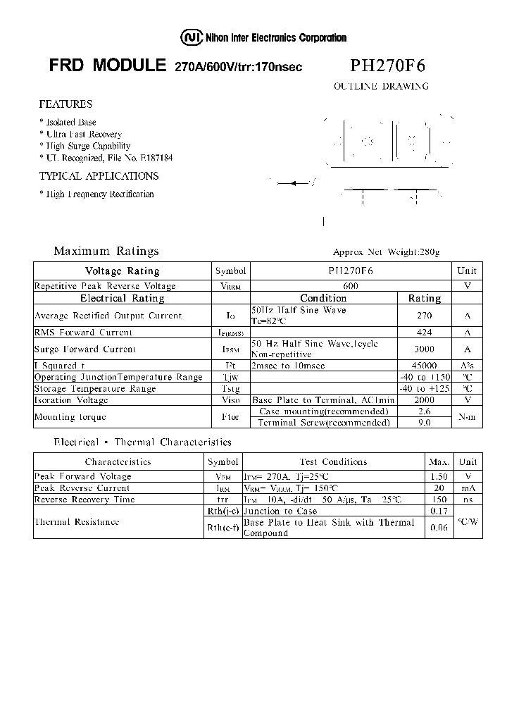 PH270F6_1295373.PDF Datasheet