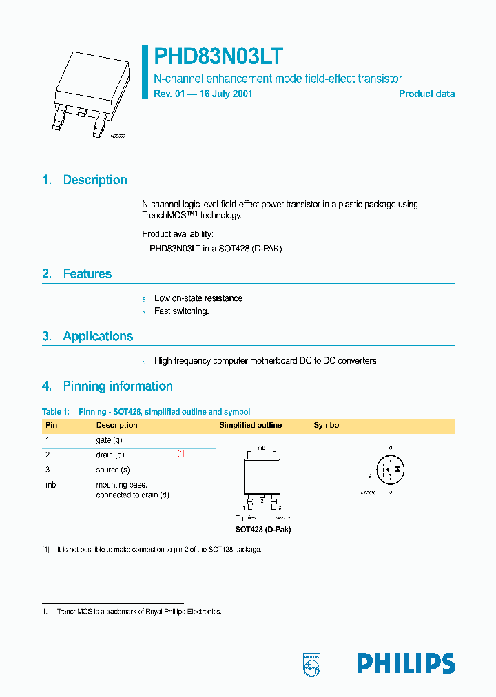 PHD83N03LT_1124617.PDF Datasheet